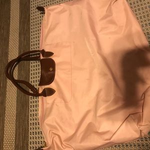 Authentic longchamp duffle tote bag